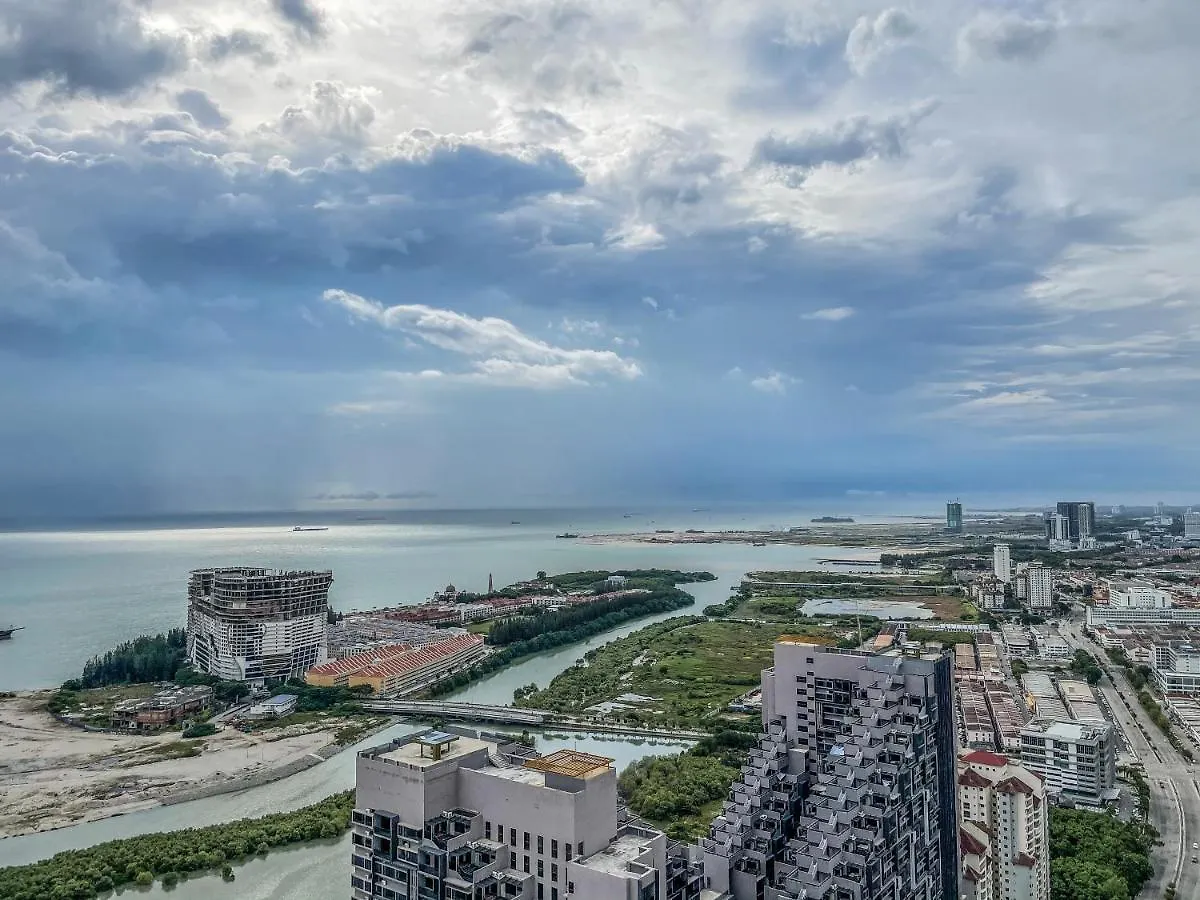 Cozy Malacca Strait Studio@Highest View 180°马六甲景色